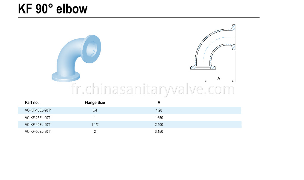 KF 90Degree elbow